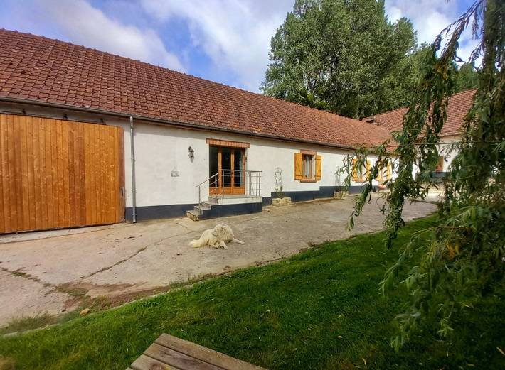 Gîte pour 7 personnes, avec jardin et terrasse