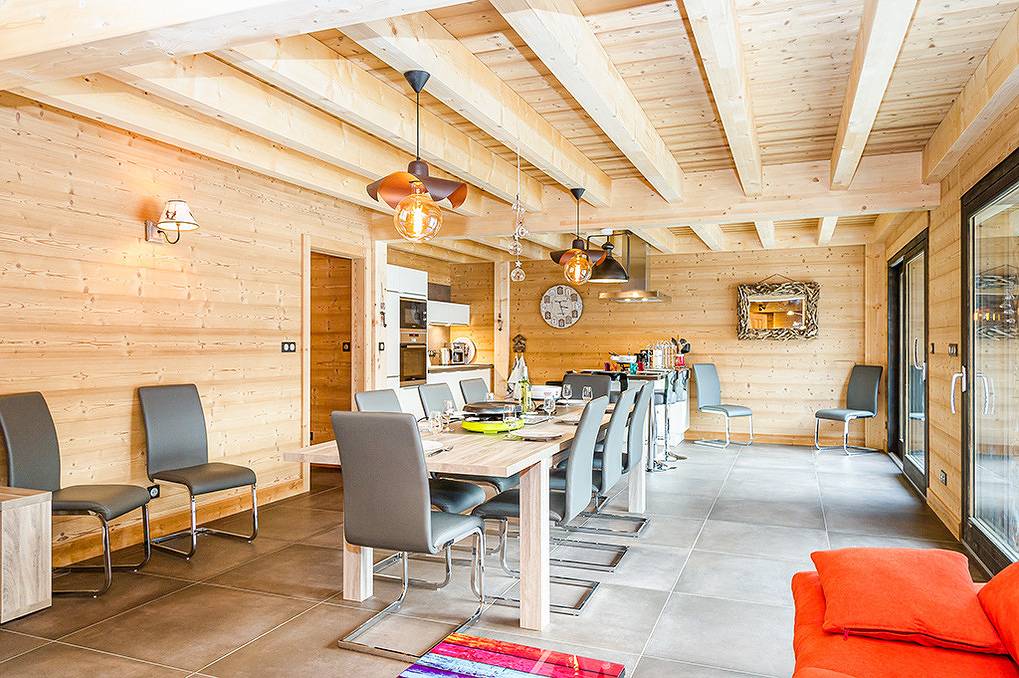 Maison de vacances pour 14 personnes avec balcon in Chatel, Les Portes du Soleil