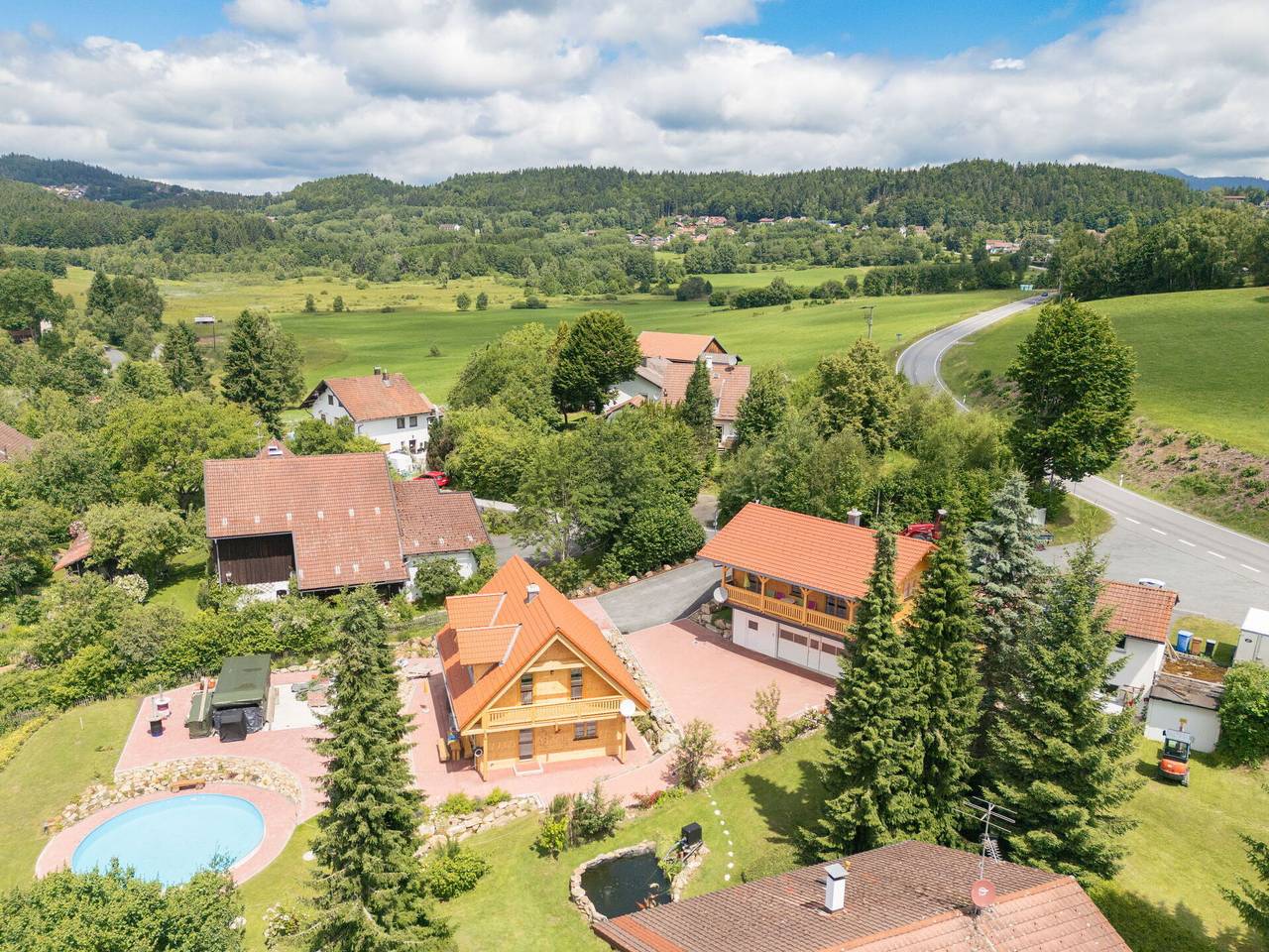 Spiegelau 604 - Chalet Toni mit Pool und Sauna 604.1 in Spiegelau, Ostbayern