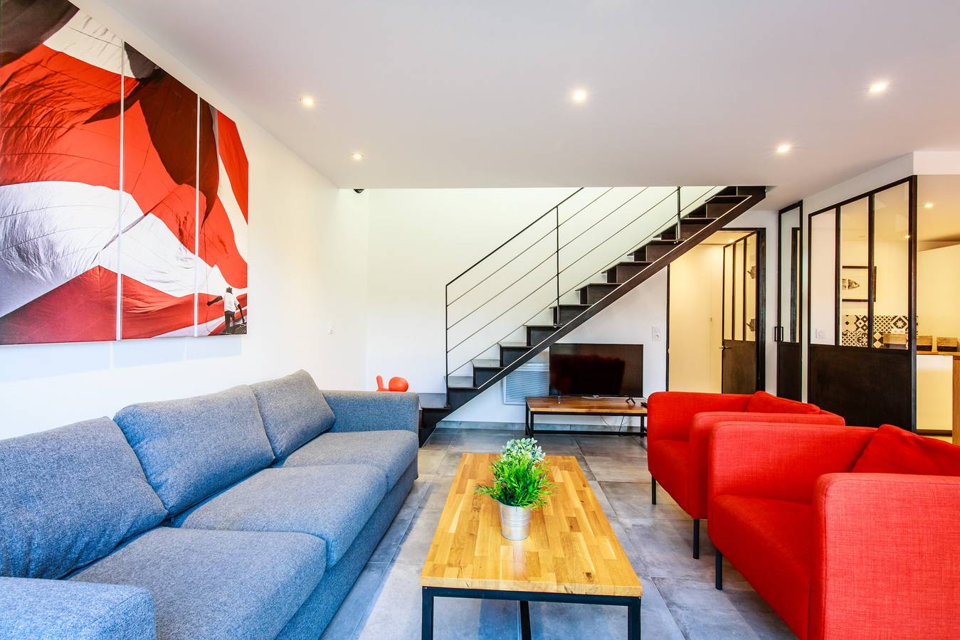 Maison de plage moderne avec grande terrasse in Kerhostin, Saint-Pierre-Quiberon