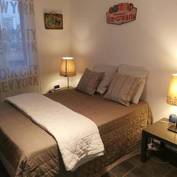 Gîte pour 4 personnes, avec jardin et vue, animaux acceptés à Le Pont-de-Claix