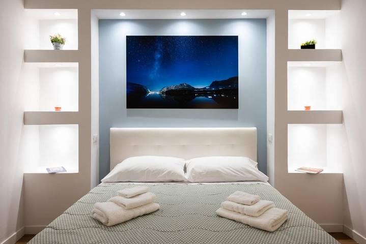 Appartamento per 3 persone, con Balcone e Terrazza nonché Vista lago e Panorama a Piana degli Albanesi