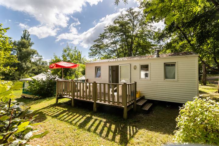 Camping für 4 Personen, mit Garten und Kinderpool, mit Haustier in der Dordogne