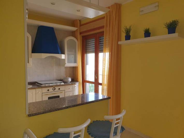 Appartamento vacanze per 4 persone, con Balcone e Terrazza nonché Panorama a Paestum