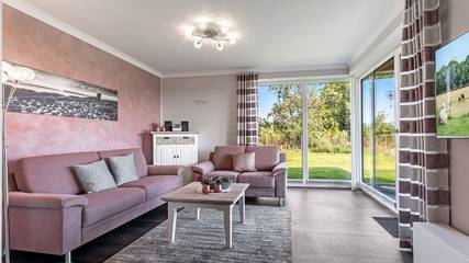 Ferienhaus für 5 Personen, mit Ausblick und Sauna sowie Garten, mit Haustier in Klausdorf