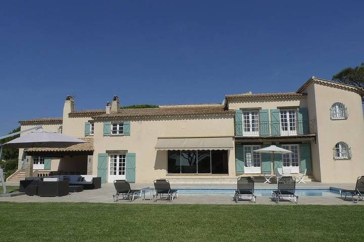 Villa pour 12 personnes, avec jardin et balcon à Ramatuelle