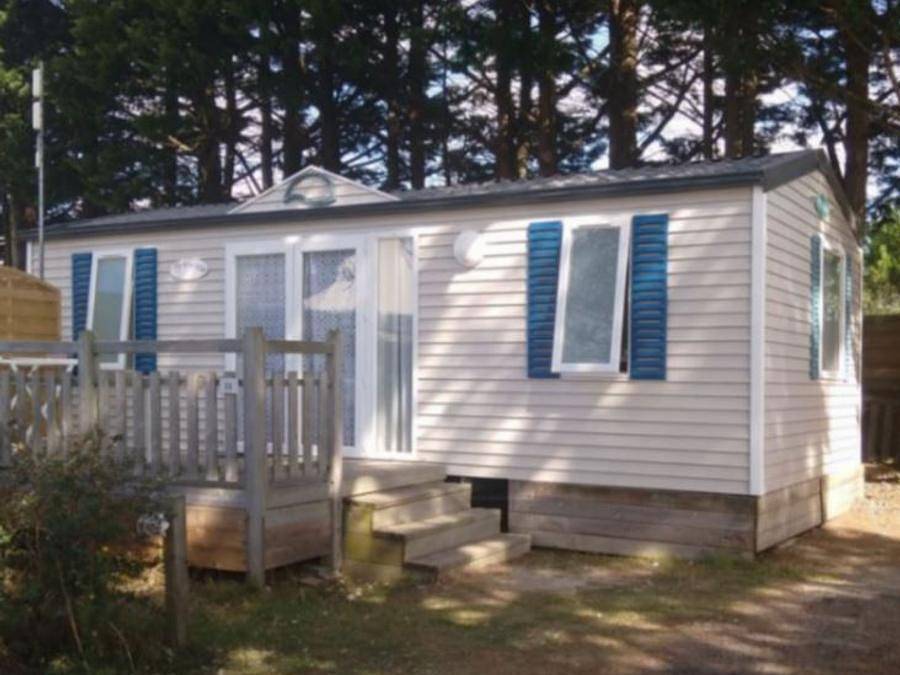 Camping de la Plage - Mobilhome 4 personnes - 2 chambres - terrasse non couverte Holidays in Damgan, Côte des Mégalithes