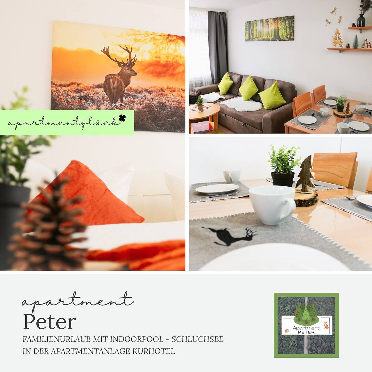 Ganze Wohnung, Apartment Peter - Familienurlaub mit Indoorpool in Schluchsee, Südschwarzwald