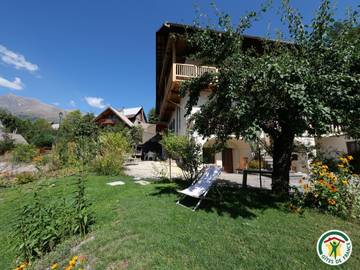 Gîte pour 4 personnes, avec jardin et terrasse, animaux acceptés dans Hautes-Alpe