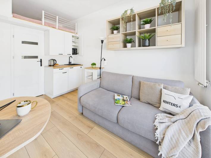 Gîte pour 2 personnes, avec balcon/terrasse, adapté aux familles à Varsovie - 3