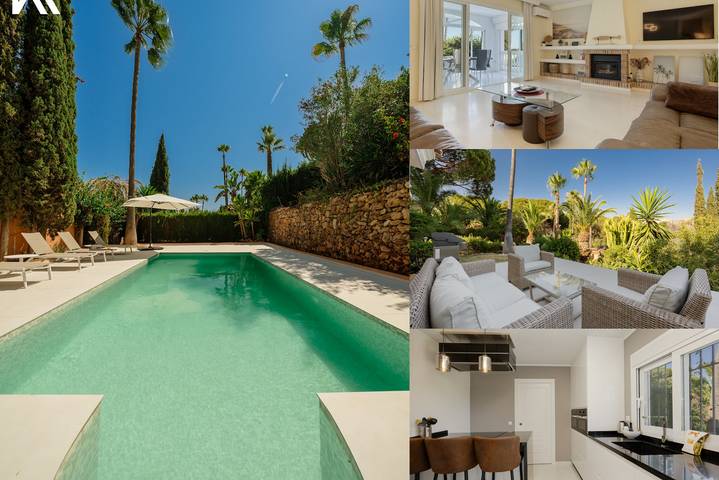 Vakantieappartement voor 6 personen, met zwembad en tuin in Elviria