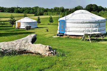 Yourte pour 3 personnes, avec jardin dans le Finistère