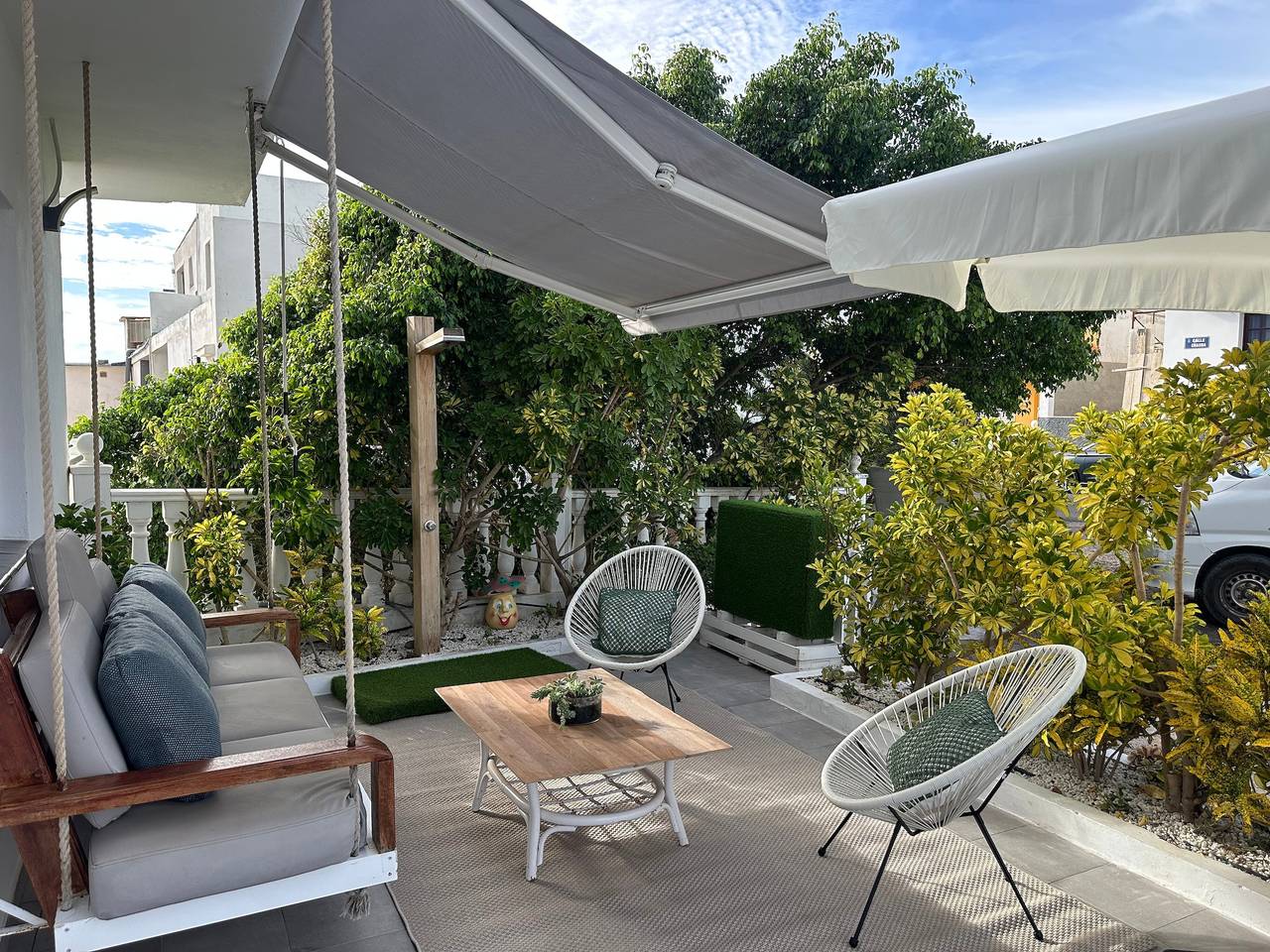 Ferienhaus "Casa Alba" mit Bergblick, Wlan, Balkon & Terrasse in Las Maretas, Arico