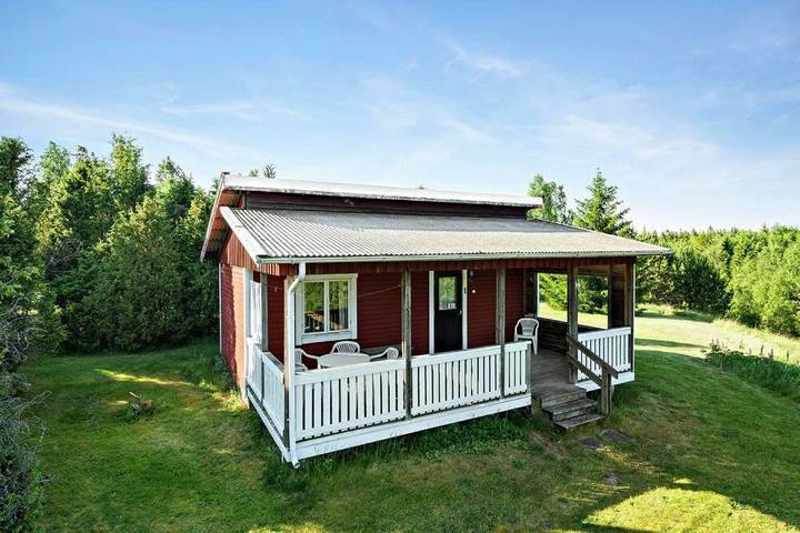 Vakantiepark voor 6 personen, with uitzicht op het meer and tuin as well as uitzicht, met huisdier in Zuid-Zweden