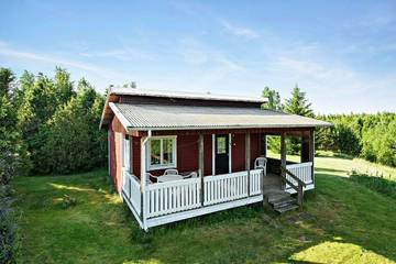 Ferienpark für 6 Personen, mit Seeblick und Ausblick sowie Garten, mit Haustier in Schweden