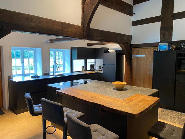 Ferienhaus für 14 Personen, mit Garten und Terrasse sowie Ausblick, mit Haustier in Hasetal - 4