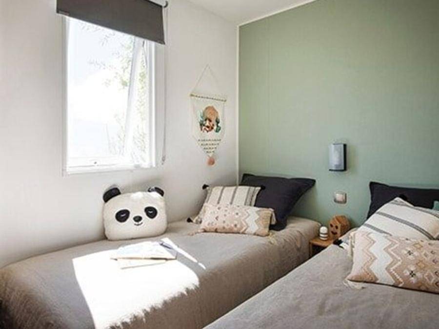 Camping Les Chenes Verts - Mobilhome 4 personas - Mobil Home Prestige 4 plazas in Bourgneuf-en-Retz, Côte de Jade