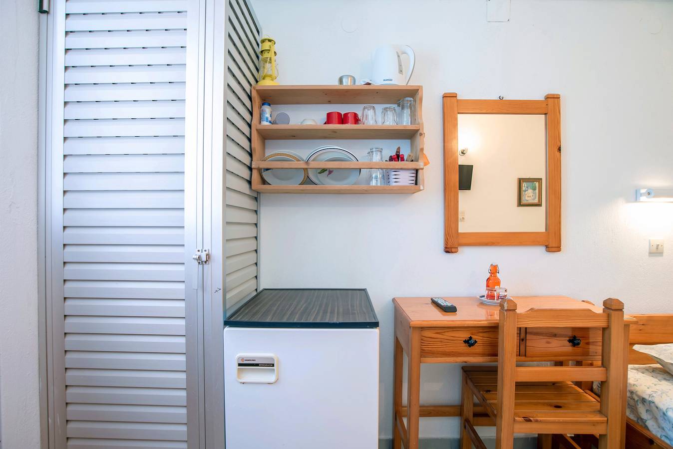 Kamer 'Studio 8' met uitzicht op de bergen, Wifi en airconditioning in Paros