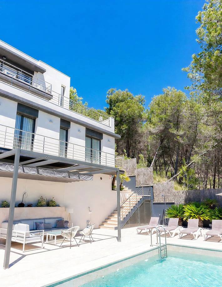Chalet para 10 personas, con Piscina en Garraf - 2