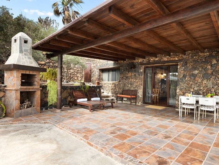 Ferienhaus für 4 Personen, mit Terrasse und Garten