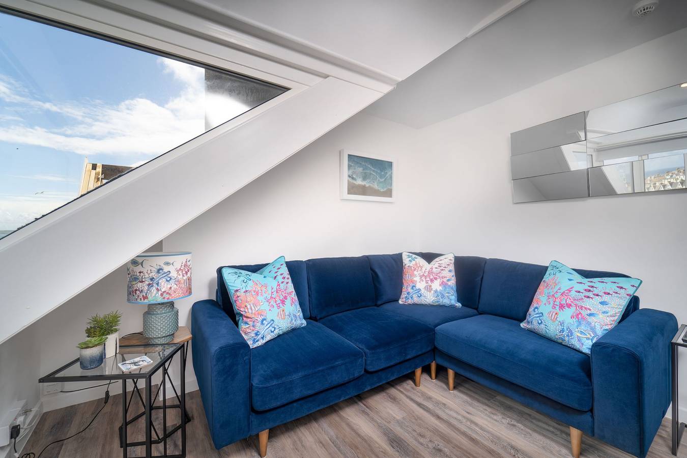 Entire apartment, Len's Lookout in St. Ives, Cornwall