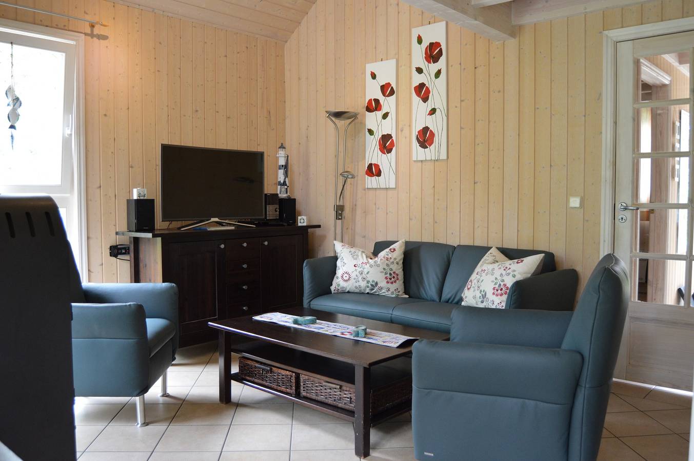 Casa de vacaciones 'Strandpark Baabe' con terraza privada y Wi-Fi in Baabe, Rügen