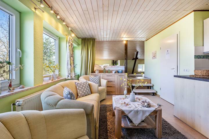 Ganze Wohnung, Ferienwohnung 'Fluss Aufwärts' mit privater Terrasse und Wi-Fi in Schülp, Eider-Treene-Sorge