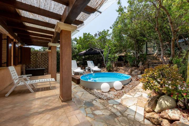 Casa de vacaciones para 6 personas con balcón/terraza in Santa Margherita di Pula, Región de Pula