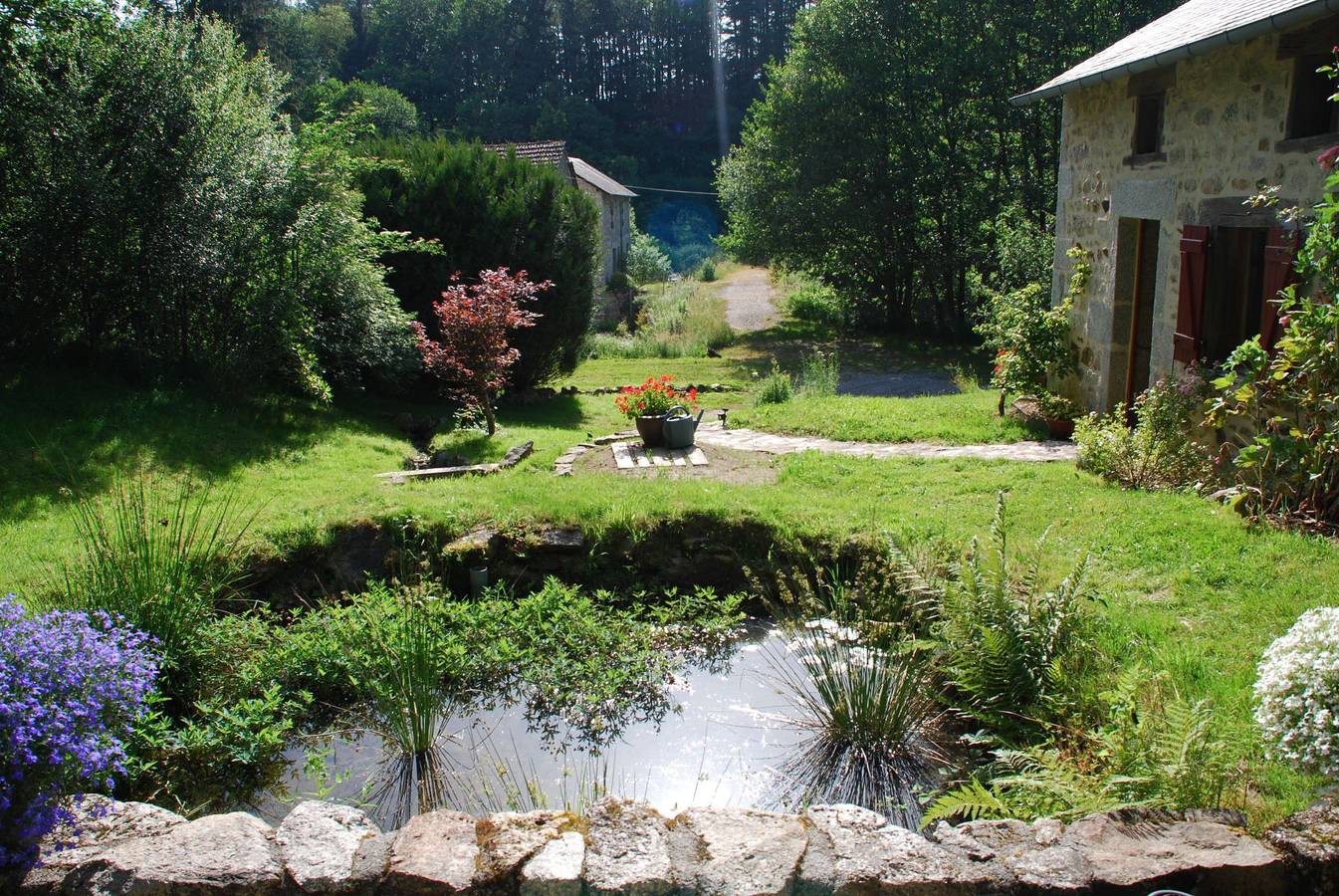 Le Moulin de la Farge in Saint-Moreil, Région d'Aubussargues