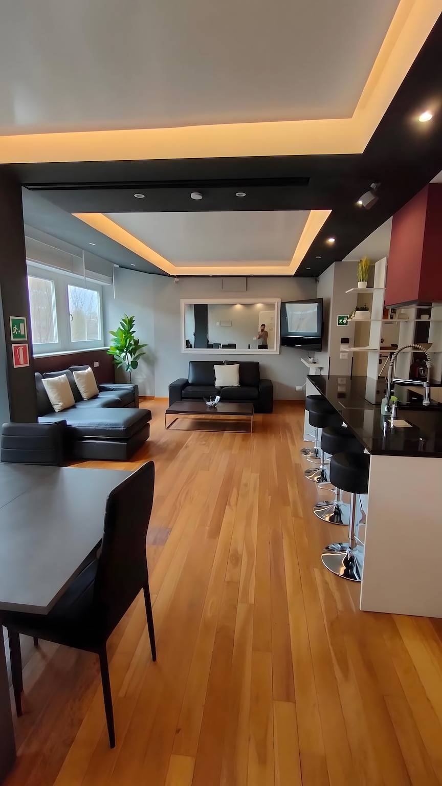 Geheel appartement, Appartement 'Auditorium Deluxe' met Balkon, Wi-Fi en Airconditioning in Rome, Provincie Rome