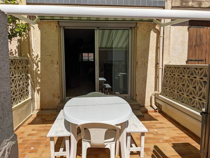 Klimatisierte Villa T3 mit 2 Terrassen, 400m zum Strand, 6 Schlafplätze in Port-la-Nouvelle, Mittelmeerküste (Frankreich)