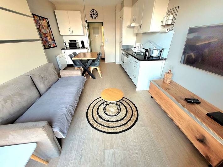 Studio für 4 Personen, mit Balkon und Terrasse an der Opalküste - 3