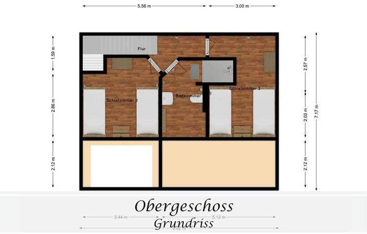 Ferienwohnung für 6 Personen, mit Terrasse und Garten sowie Sauna und Ausblick in Pewsum - 2