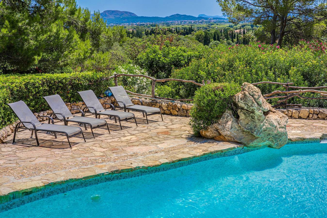 Charmante Steinfinca mit privatem Pool - Finca Son del Rio Vell in Pollença, Mallorca Norden