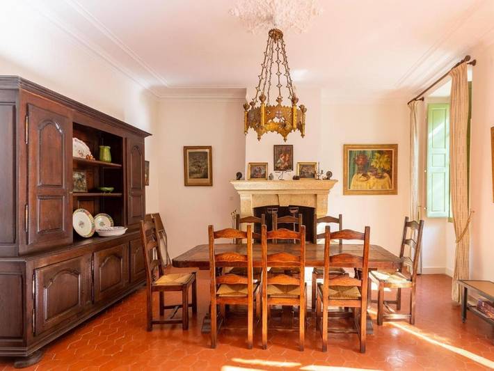 Location de vacances pour 12 personnes, avec piscine ainsi que jardin et balcon à Brue-Auriac - 3
