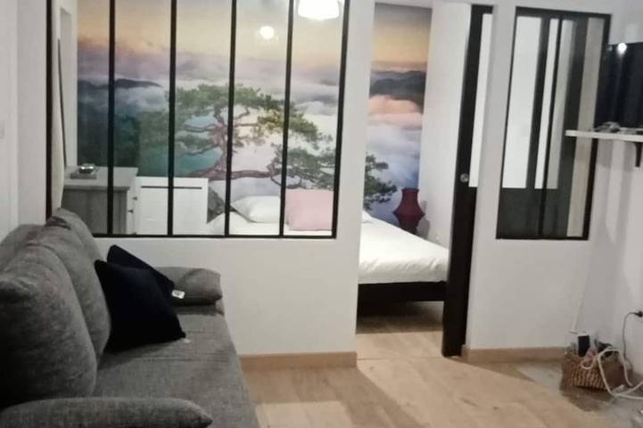Maison de bourg au centre de Montferrand avec café, thé offert in Clermont-Ferrand, Parc naturel régional des Volcans d'Auvergne