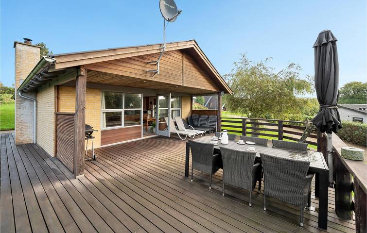 Ferienhaus für 6 Personen mit Terrasse in Eskov Strandpark, Limfjord in Westjütland
