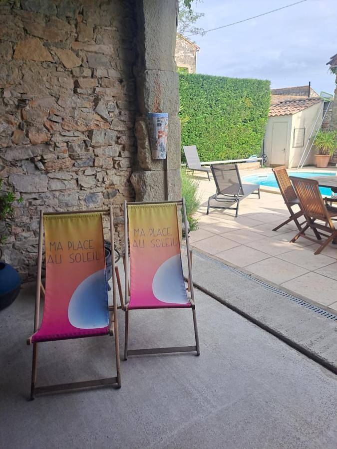 Location de vacances pour 4 personnes, avec jacuzzi ainsi que piscine et jardin, animaux acceptés à Sainte-Valière - 2