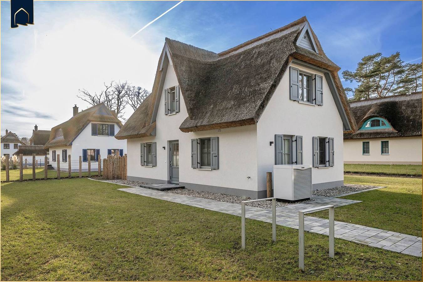 Wunderschönes Ferienhaus mit Sauna, Kamin und Garten auf Usedom in Zirchow, Usedom