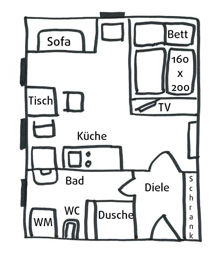 Appartamento intero, May-Apartment Köln zentrale Ferienwohnung in Ehrenfeld (Colonia), Colonia