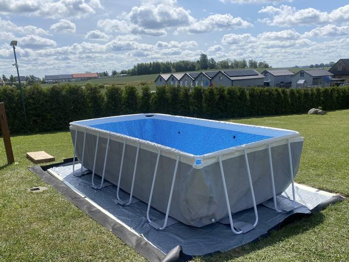 Ferienhäuser mit Pool, Mielenko in Mielno, Powiat Koszaliński