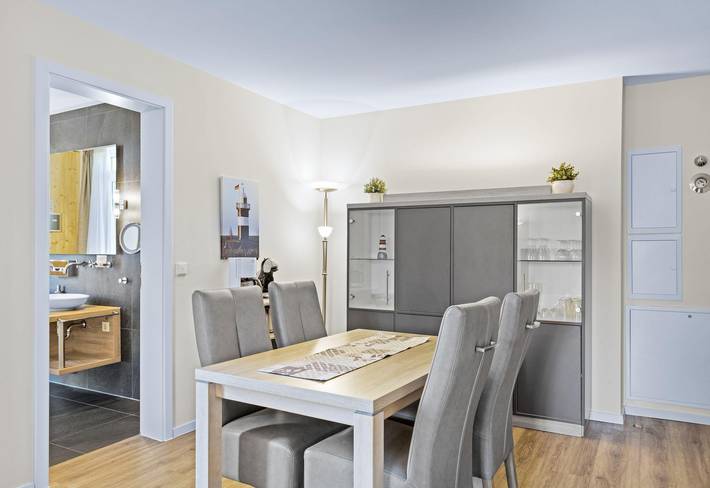 Ferienwohnung für 2 Personen, mit Sauna und Terrasse in Wremen