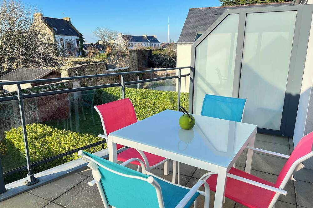 Appartement entier, Appartement de 70m² pour 4 à 6 personnes à 800 m de la plage in Le Conquet, Région de Brest