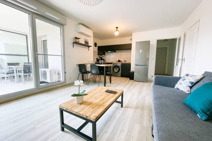 Gîte pour 4 personnes, avec Terrasse à Montbonnot-Saint-Martin