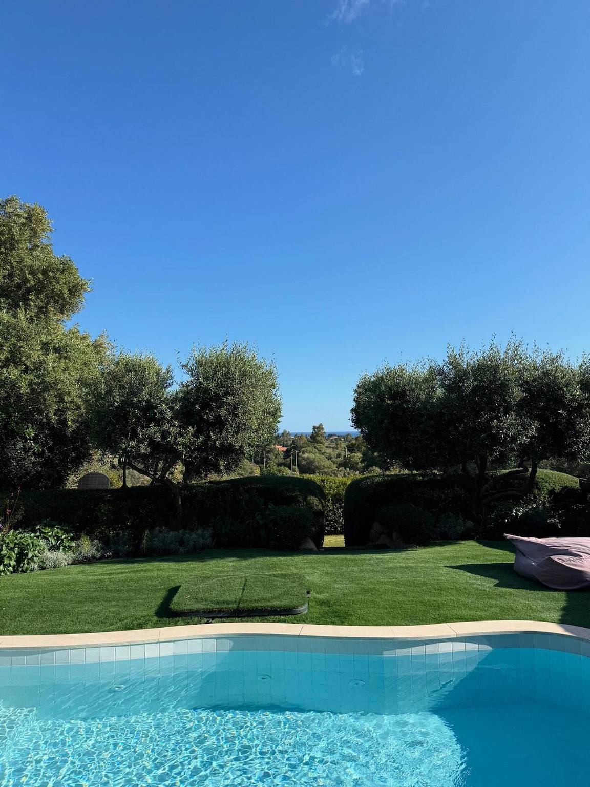 Villa 'Bellavista Chia' mit Meerblick, Wlan und Klimaanlage in Chia, Domus De Maria