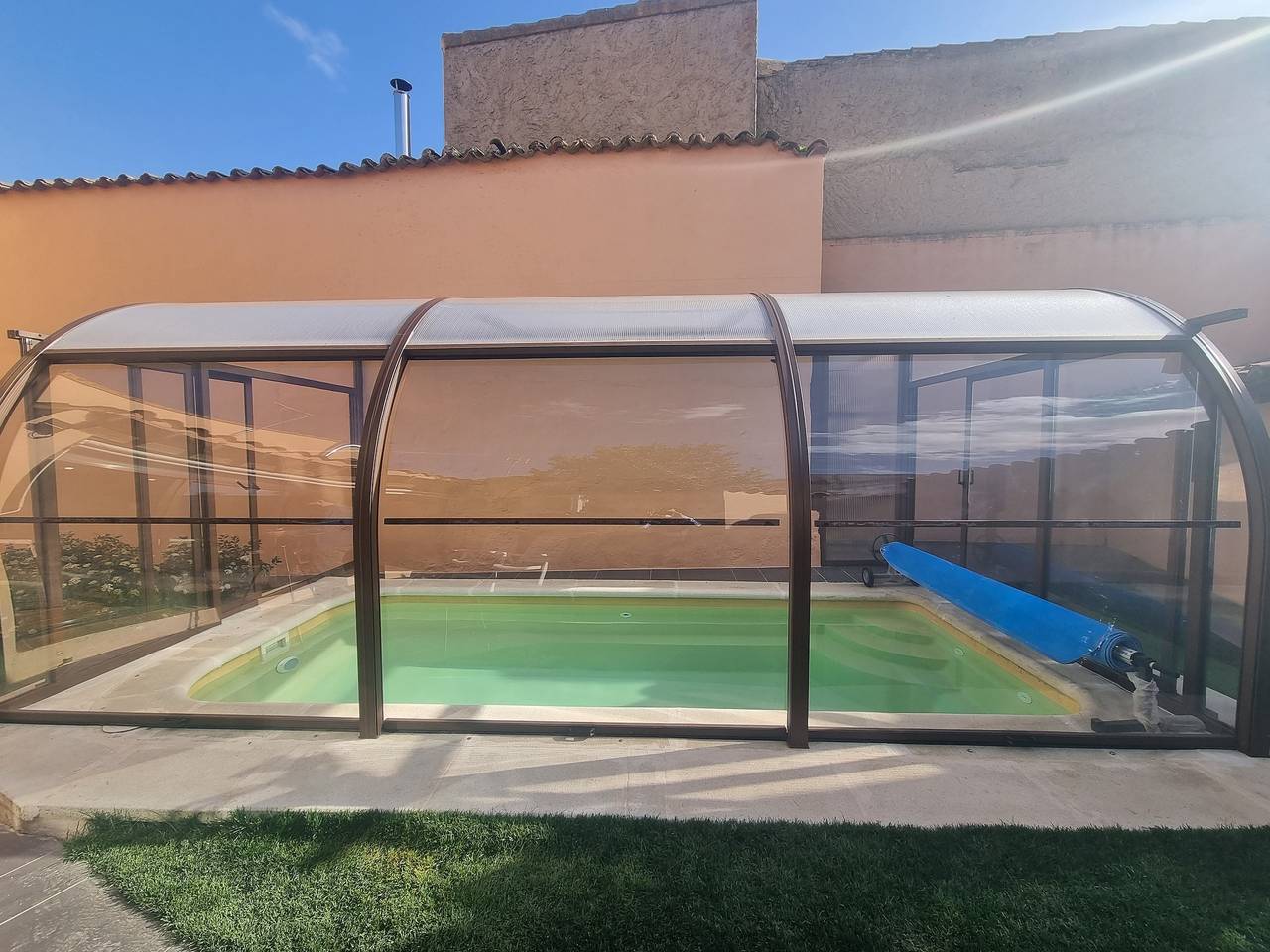 Charming villa in Pajares de la Lampreana with private pool in Zamora Province
