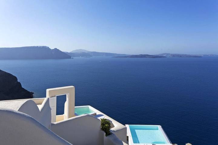 Hôtel pour 2 personnes, avec balcon et jacuzzi ainsi que sauna et piscine