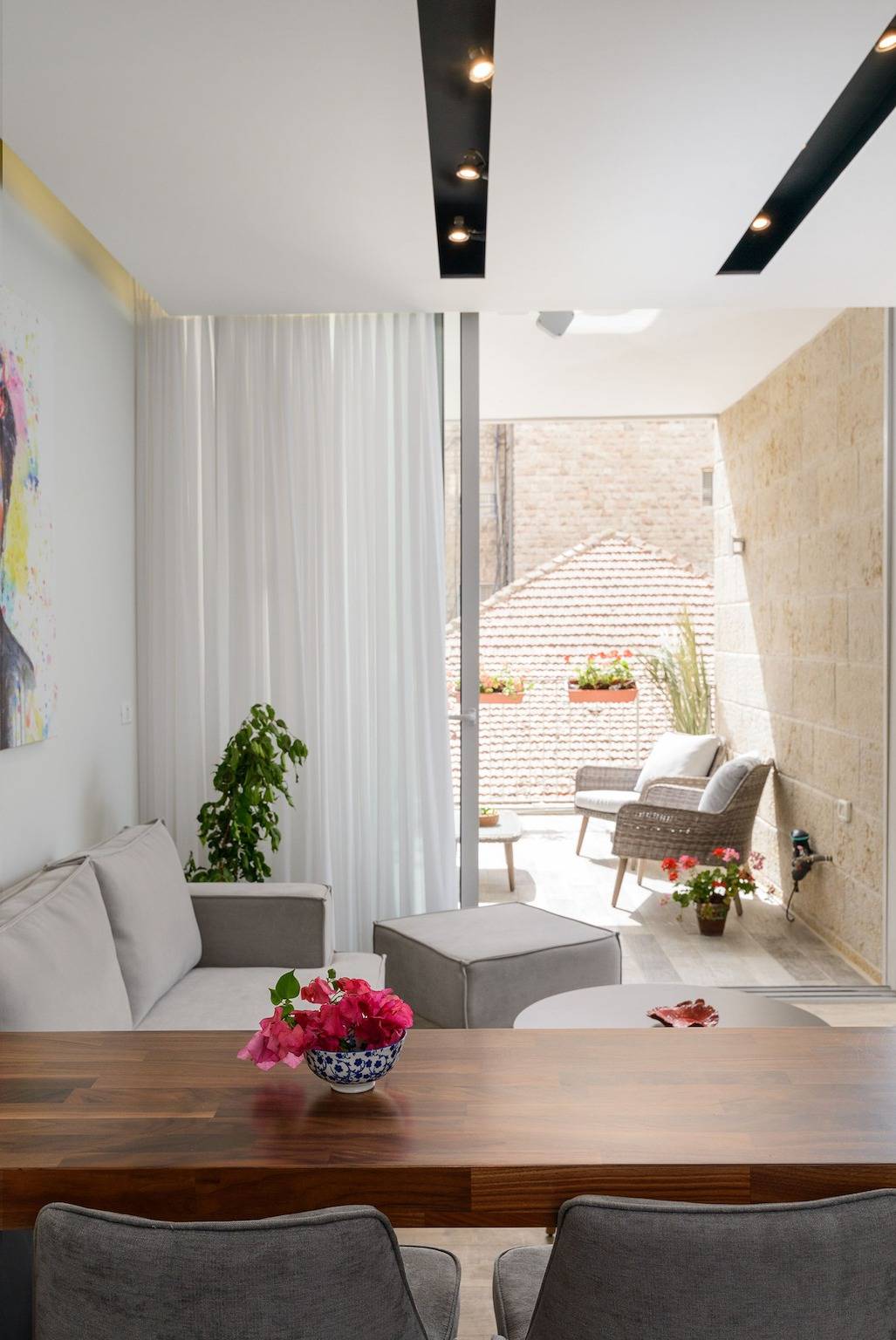 Appartement entier, Mamad Design & Veranda next to Mahane Yehuda Market by Feelhome in Jérusalem, District de Jérusalem
