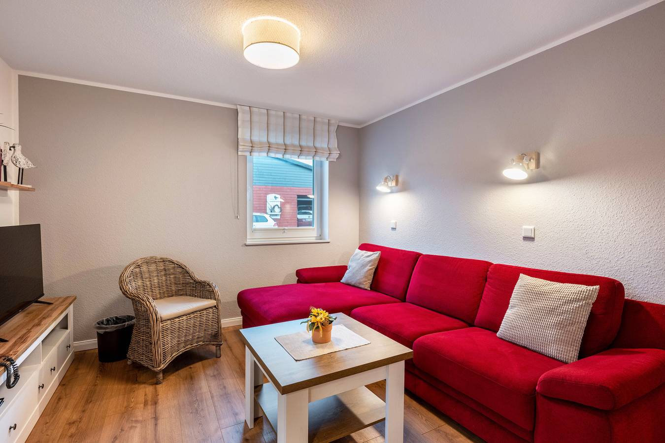 Ganze Wohnung, Ferienwohnung 'Ferienhof Paulsen - Strandläufer' mit privater Terrasse und Wlan in Tammensiel, Pellworm