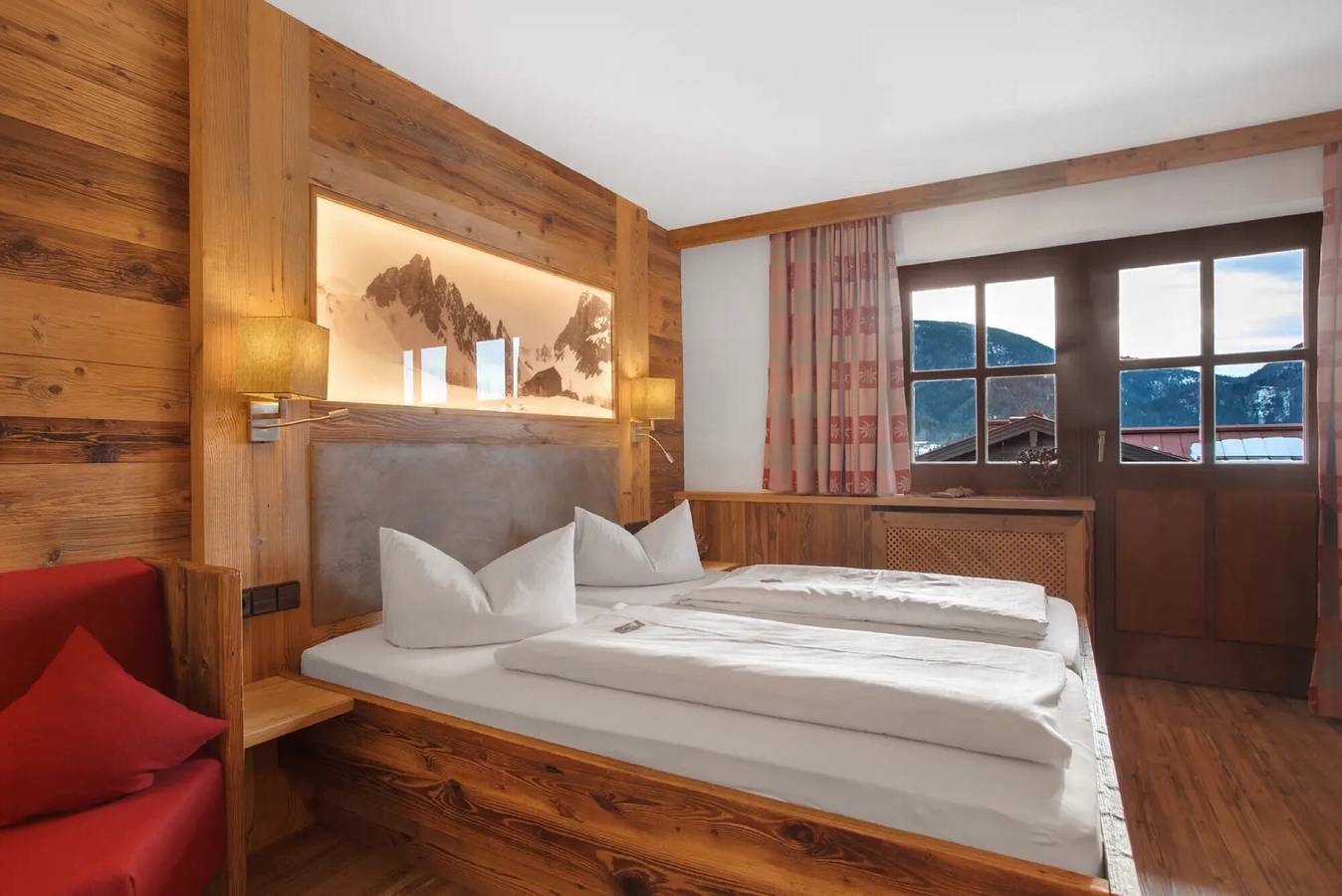 Ganzes Studio, Studio 'Panorama - Appartement 3' mit Bergblick, privater Balkon und geteilter Sauna in Reit im Winkl, Bayerische Alpen